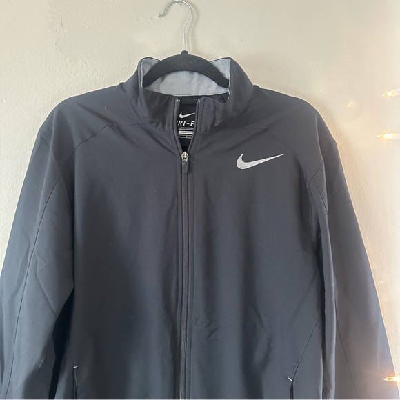 Nike Team Woven Training Jacket Black Men’s Size Medium Style 688493-010 - Picture 3 of 8